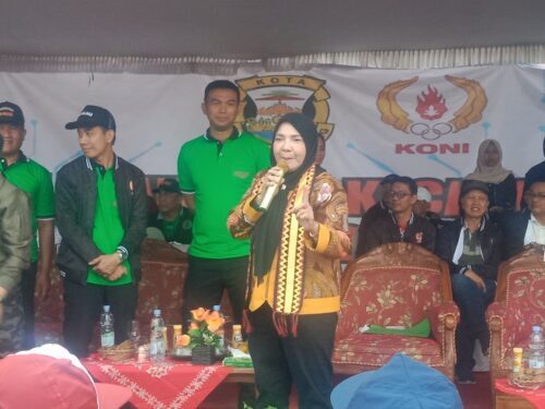 Harapkan Lahirkan Atlet Baru, Walikota Bandar Lampung Eva Dwiana Buka Porcam di Kemiling