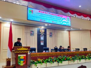 DPRD Kabupaten Tanggamus Gelar Rapat Paripurna Penyampaian Rancangan KUPA serta Rancangan PPAS-P TA. 2024