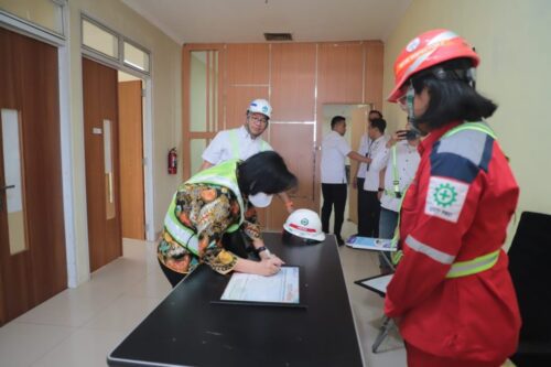 Dewas BLU Unila Pantau Progres Pembangunan RSPTN, IRC, dan WWTP