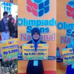Tiga Murid SMP Kota Metro Raih Medali Perunggu OSN Tingkat Nasional