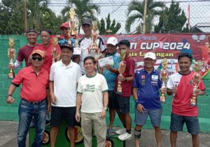 Kejuaraan Tenis Lapangan Sasana Bakti Cup 2024, Ngadiso/Ariyanto Juara 1