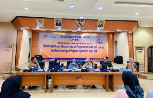 Ikatan Keluarga Bank Lampung Jalin Silaturahmi bersama Ketua Baru dan Bahas Persiapan Progja