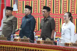 Ketua DPRD, Hendry Rosyadi Pimpin Paripurna Pengambilan Keputusan Ranperda Perubahan APBD Lamsel Ta-2024