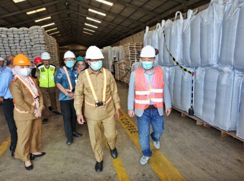 Komitmen Dorong Produktivitas Kopi: Pj. Gubernur Lampung Kunjungi PT. SucDen Coffee Indonesia