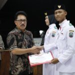Lepas 35 Anggota Paskibraka Lampung Selatan 2024, Sekda Thamrin: Terima Kasih Atas Dedikasinya
