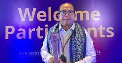 Pj. Gubernur Lampung Samsudin Raih Penghargaan Inisiator RAN PE Awards 2024