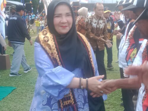 Walikota Bandar Lampung Eva Dwiana Buka Porcam Kecamatan Panjang Lahirkan Atlet Juara 
