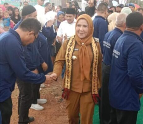 Walikota Bandar Lampung, Eva Dwiana Buka Porcam Kecamatan Way Halim, Harapkan Atlet Baru Juara 