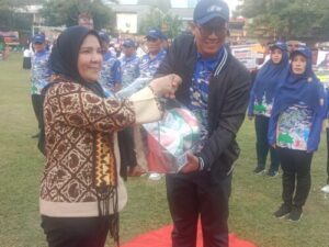 Walikota Bandar Lampung Eva Dwiana Buka Porcam di Bumi Waras, Semoga Muncul Atlet Baru Berprestasi