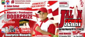 Yok Ramaikan, Pemkab Lampung Selatan Gelar Jalan Sehat Hadiah Umrah, Minggu 25 Agustus 2024