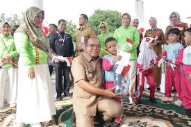 Pj. Gubernur Lampung Tekankan Perlindungan Anak dalam Peringatan Hari Anak Nasional Ke-40 Tingkat Provinsi Lampung