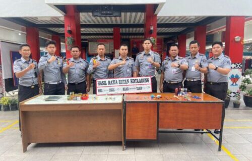 Rutan Kota Agung Gelar Razia Insidentil