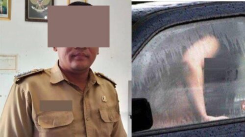 Camat-Bidan Digeruduk Saat Mesum dalam Mobil di Parkiran RS di Karawang