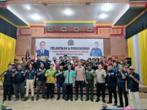 Kadis Kominfo Mewakili Pj. Bupati Menghadiri Pelantikan Dewan Pimpinan Cabang Ruang Jurnalis Nusantara (DPC RJN) Tanggamus