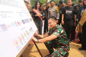 Kompak, Dandim dan Kapolres Bandar Lampung Dukung Deklarasi Pilkada Damai