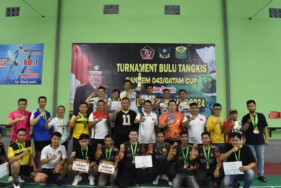 Danrem 043/Gatam Resmi Tutup Empat Cabor Danrem Cup Dalam Rangka HUT Ke-79 TNI Tahun 2024