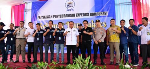 Hadiri Pelantikan PPEB, Bupati Nanang Ermanto: Bersama Kita Bersinergi