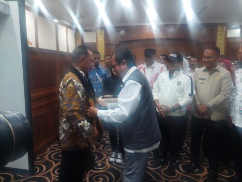 Pj. Gubernur Samsudin Sambut Kedatangan Mendagri M. Tito Karnavian