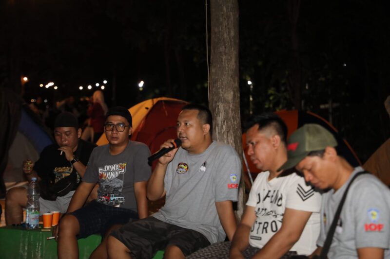 Menjaga Keguyuban, SKIn Chapter Bandar Lampung Gelar Kopdar Bulanan dengan Camping SKIn Family
