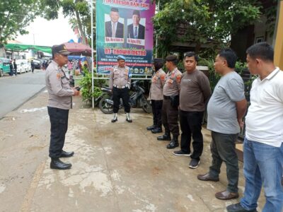 Polres Metro Polda Lampung pastikan Kampanye Calon Walikota dan Wakil Walikota Metro Berjalan Aman dan Tertib