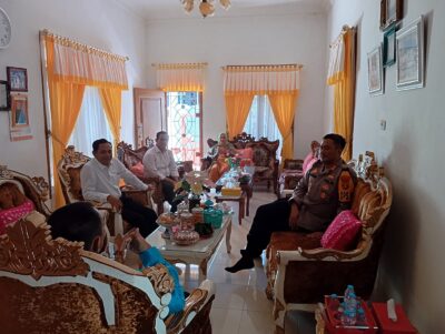 Cooling System Pilkada 2024, Kapolres Way Kanan Silaturahmi Ke Tokoh Adat Buay Pemuka Pangeran Udik