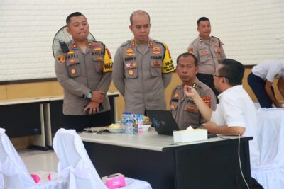Polres Lampung Timur Terima Pemeriksaan Anggaran oleh Tim BPK RI