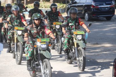 Pastikan Tahapan Kampanye Pilkada 2024 Berjalan Aman, TNI-Polri di Bandar Lampung Patroli Bersama