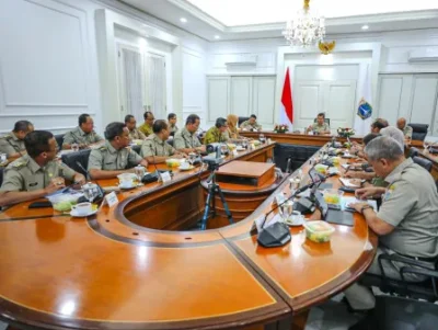 Hadapi Musim Hujan, Pj Gubernur Teguh Instruksikan Perkuat Sinergi Lintas Perangkat Daerah