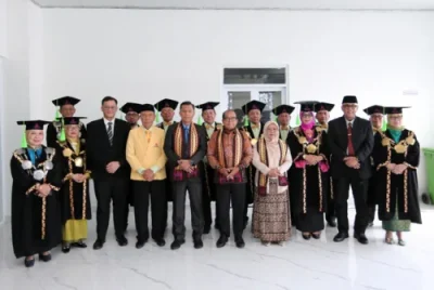 Pj. Gubernur Samsudin Hadiri Wisuda 673 Mahasiswa Umitra