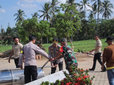 Semangat Gotong Royong Warnai Pemulihan Pascabencana di Sukoharjo, Pringsewu