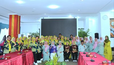 Kunjungan Kerja (Kunker) Tim Penggerak PKK, DWP dan Dekranasda Kabupaten Tanggamus Ke TP PKK Kota Padang, Sumatera Barat