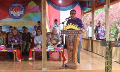 Pj. Bupati Nukman Hadiri Acara Pelantikan Persatuan Perangkat Desa Indonesia Kabupaten Lampung Barat Tahun 2024