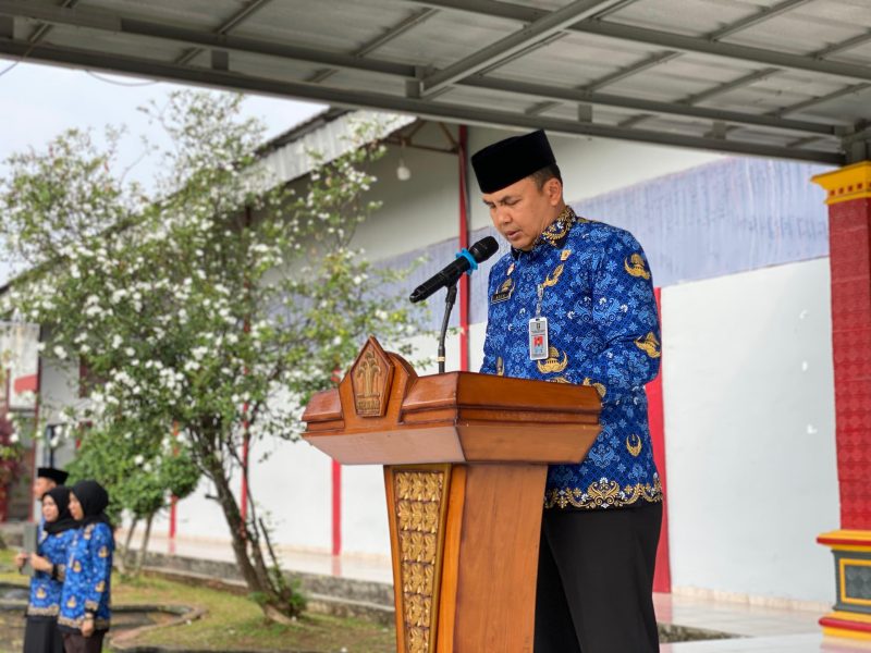 Penuh Khidmat, Lapas Narkotika Bandar Lampung Gelar Upacara Hari Pahlawan 2024