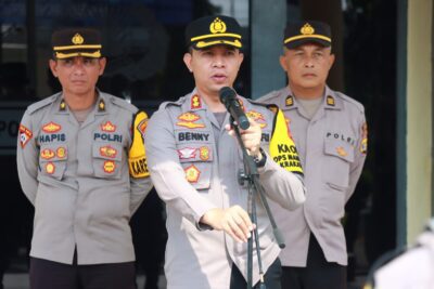 Polres Lampung Timur Siaga 1 Selama Dua Hari untuk Amankan Natal 2024