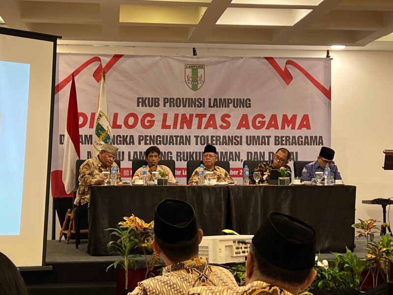 Kelang Perayaan Nataru 2024/2025, FKUB Provinsi Lampung Mengadakan Dialog Lintas Agama