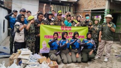 PD Pemuda Panca Marga Lampung Peduli Korban Banjir