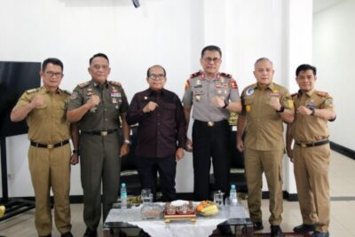 Pj. Gubernur Samsudin Terima Kunjungan Kerja Kepala BNNP Lampung
