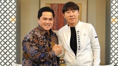 Erick Thohir Tegaskan PSSI Sudah Lunasi Kompensasi Kontrak Shin Tae-yong