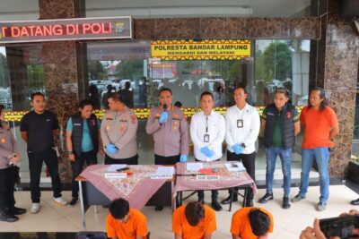 Pelaku Berhasil Ditangkap : Kasus Percobaan Pencurian Disertai Penganiayaan Driver Taksi Online di Bandar Lampung