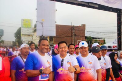 Dandim 0410/KBL Ikuti Runaway Peringati HUT Ke – 59 Bank Lampung