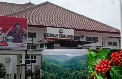 Dugaan Mafia Tanah, Alih Fungsi Lahan dan Pengrusakan Kawasan Hutan TNBBS Dilaporkan GERMASI ke Kejati Lampung