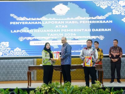 Pemkot Bandar Lampung Kembali Raih Opini WTP dari BPK RI