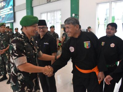 Kasrem 043/Gatam Buka Latihan Kader Pelatih Pencak Silat Militer (PSM) Tersebar Jajaran Korem 043/Gatam Ta. 2025