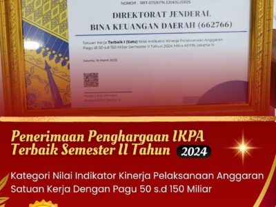 Ditjen Bina Keuda Raih Penghargaan Pengelolaan Keuangan dan Anggaran