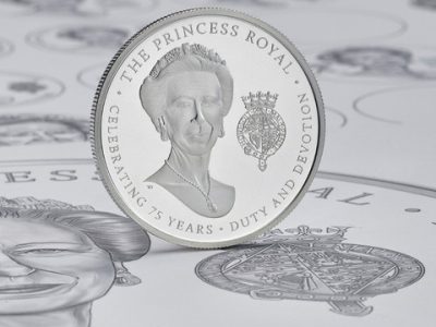 Royal Mint Rilis Koin Khusus untuk Rayakan Ulang Tahun ke-75 Putri Anne