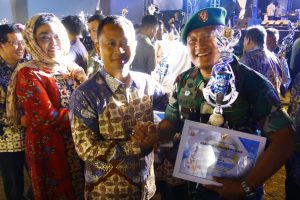 Danrem 043/Gatam Hadiri Penutupan Bandar Lampung Expo 2025