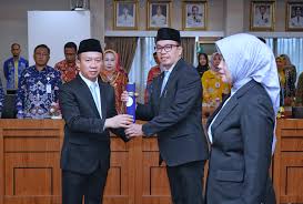 Dua Pejabat Pimpinan Tinggi Pratama dilingkungan Pemprov Lampung Dilantik