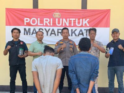 Polsek Wonosobo Tangkap Dua Pelaku Pencurian HP Milik Mahasiswa KKN di Tanggamus