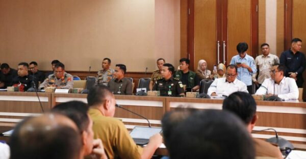 Wakil Ketua DPRD I Ikuti Rakor Pelaksanaan HUTRI Ke 80 Bersama Pemkab Lamsel