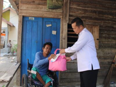 Rayakan HUT ke-80 RI, Lapas Kotaagung Gelar Bakti Sosial untuk Warga Sekitar